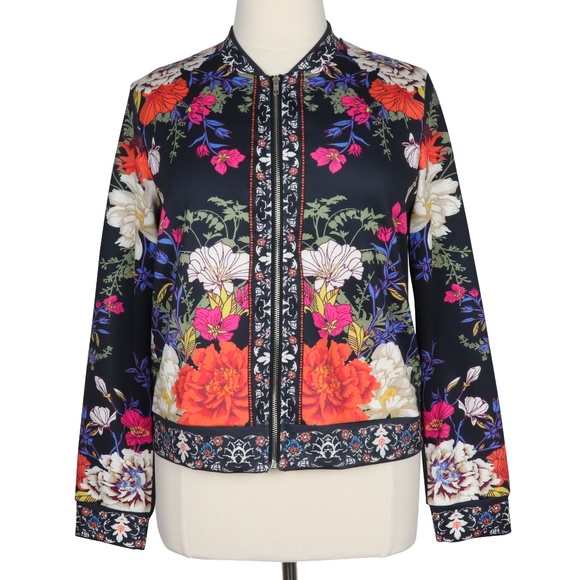 Night Bloom 2X Track Suit Jacket & Leggings Set - Picture 2 of 8